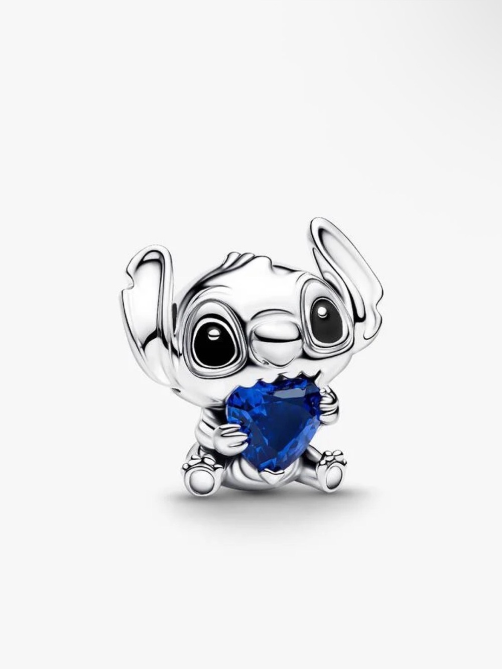 Authentic Disney Stitch Blue Heart Charm